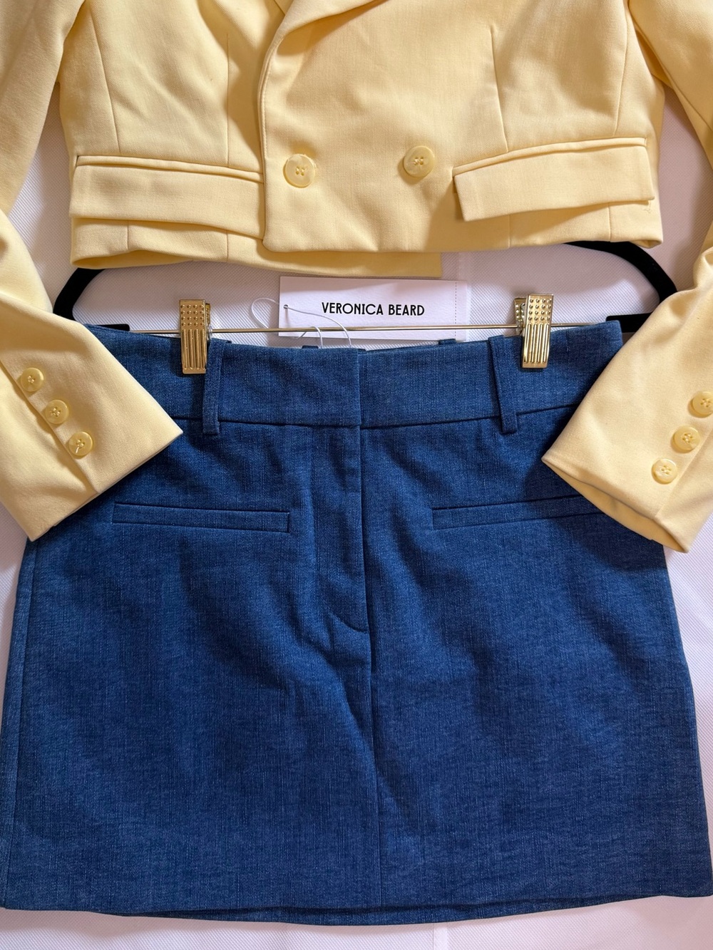 Veronica Beard NWT Dark Blue MiniSkirt